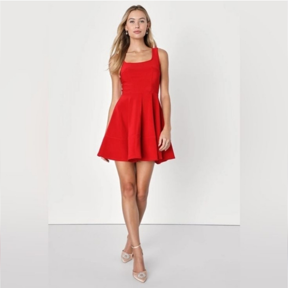 Lulu's Skater Dress - Picture 6 of 7